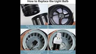 DynaTrap Bug Zapper Repair, Bulb Replacement and Cleaning