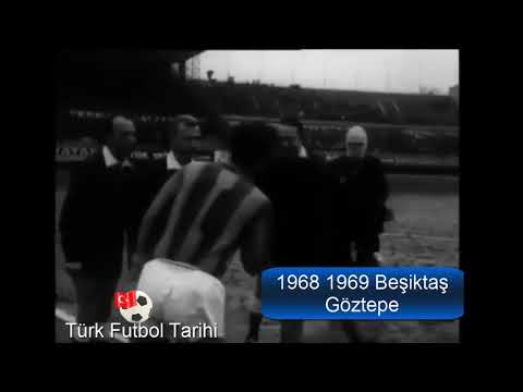 1968 1969 Beşiktaş Göztepe TARİHİ GÖRÜNTÜLER