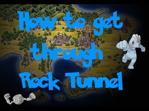 How To Get Through Rock Tunnel (Pokemon Fire Red/Leaf Green)