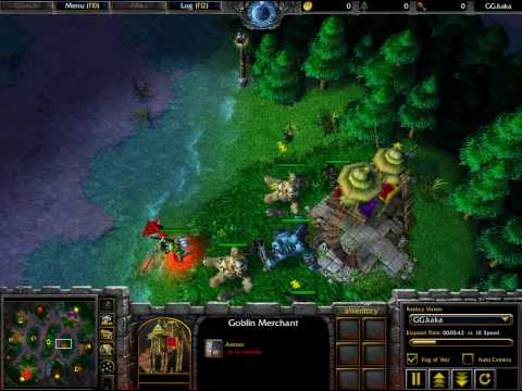 WarCraft 3 Fly vs Th000 on Secret Valley Part 1