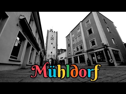 Mühldorf town in Bavaria