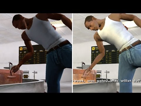 GTA San Andreas - Grafikvergleich iOS vs. PC