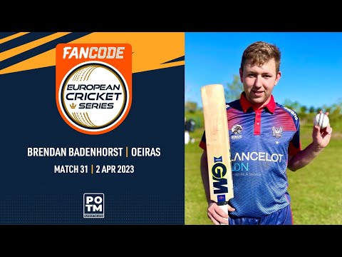 POTM: B.Badenhorst - PNJ vs OEI | Highlights | FanCode ECS Portugal, Santarem 2023 | ECS23.139