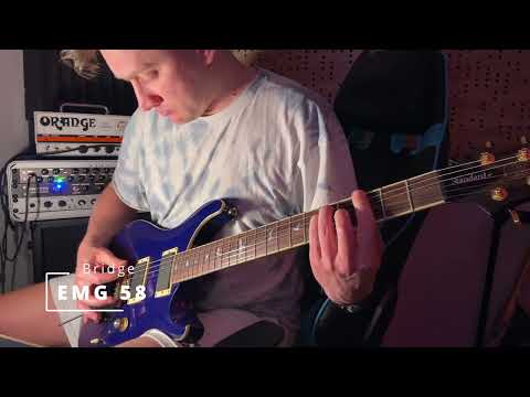 EMG 60 / EMG 58 vs Dimarzio PAF Pro - PRS SE Standard 24