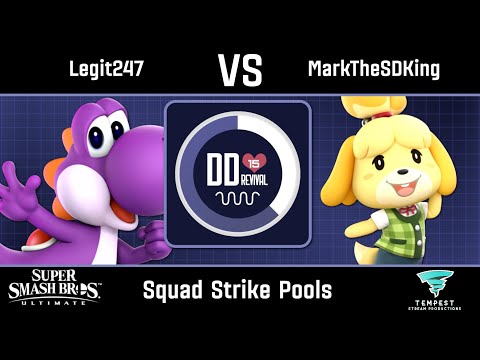 Legit247 vs MarkTheSDKing - Ultimate Squad Strike Pools -  DD15: Revival