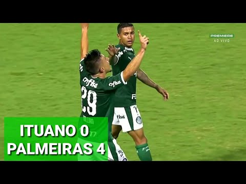 ITUANO 0 X 4 PALMEIRAS | GOLS & MELHORES MOMENTOS | CAMPEONATO PAULISTA 2020| 22/01/2020
