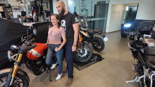 FINALMENTE PEGUEI  MINHA SCRAMBLER 400 ZERO KM !