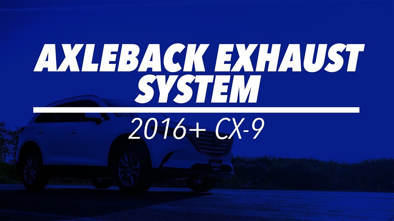 Cx9 Axle Back Exhaust System