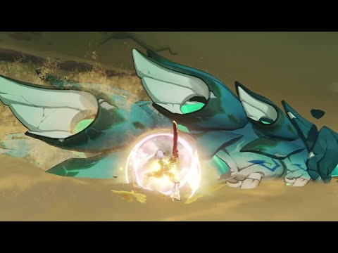 Genshin Impact - Setekh Wenut Boss Fight Noelle Solo