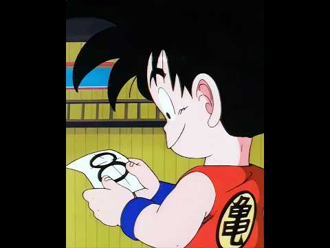 Goku Draws His Number... | Dragon Ball #shorts