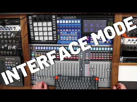 NEW StudioLive Interface Mode
