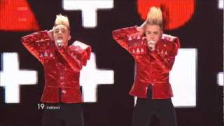 Ireland: &quot;Lipstick&quot;, Jedward - Eurovision Song Contest Semi Final 2011 - BBC
