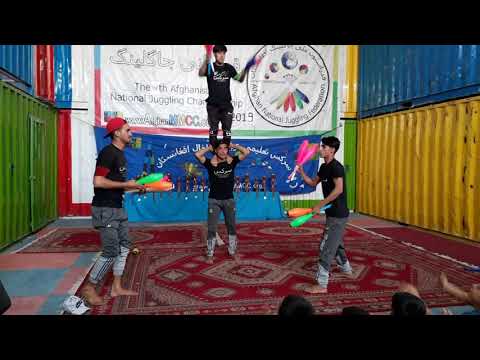 Afghan Jugglers IRC jiggling competition in 2019