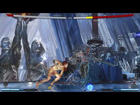 Injustice 2: Cheetah vs Aquaman - 1440p No Commentary