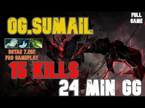 OMG!!! OG.SUMAIL MID SHADOW FIEND TOTALLY DOMINATED AND OWNGAE TOTAL SCORE 28 - 5