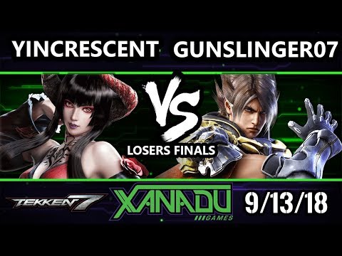 F@X 267 T7 -  gunslinger07 (Lars) Vs.  YinCrescent (Eliza) Tekken 7 Losers Finals