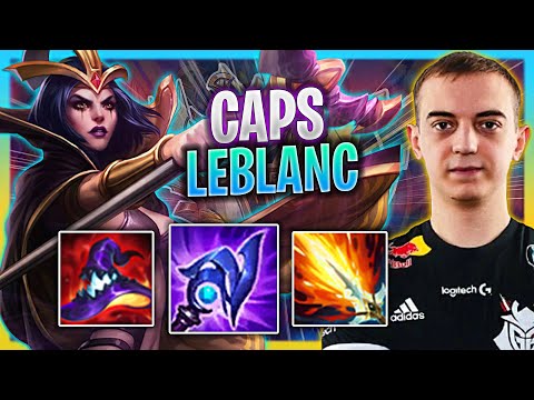 CAPS BRINGS BACK WITH LEBLANC! | G2 Caps Plays Leblanc Mid vs Orianna!  Season 2023