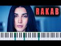 Mehrad Hidden - Rakab (Piano Tutorial) | آموزش پیانو موزیک رکب از مهراد هیدن