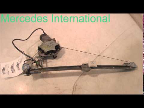 1994 Mercedes E320 LH REAR REG W/MOTOR 124TYPE - mbiparts.com Used OEM Mercedes Parts - Disma... OEM
