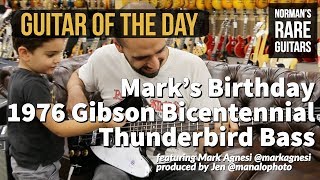 Video thumbnail for 1976 Gibson Bicentennial Thunderbird Bass | Norman's Rare Guitars by Normans Rare Guitars