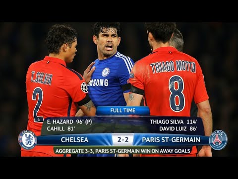 Chelsea vs PSG (2014-15 UCL Round of 16 2nd leg) Highlights