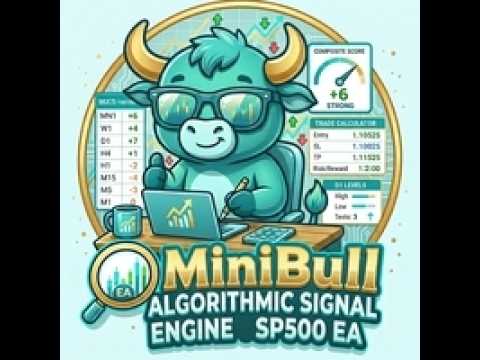 Video Minibull algorithmic signal engine sp500 ea
