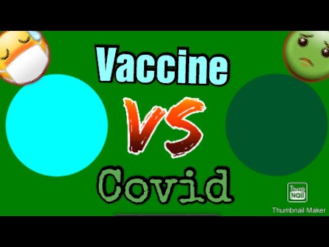 Covid VS Vaccine Infection Marble Race | Major League Marble Race (MLMR) In Algodoo
