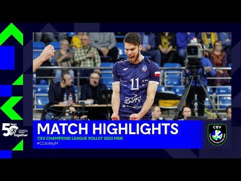 Highlights I Aluron CMC Warta ZAWIERCIE vs. Grupa Azoty KĘDZIERZYN-KOŹLE | CEV CL Volley 2023