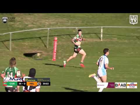 2020 IDRL Open Age Round 6 Highlights - Corrimal Cougars vs Helensburgh Tigers