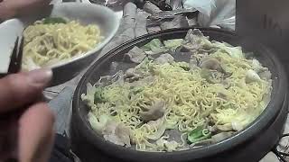 【ダルシム矢野】焼肉の前に　伝説の焼きそば作ってみた【2021/12/5】