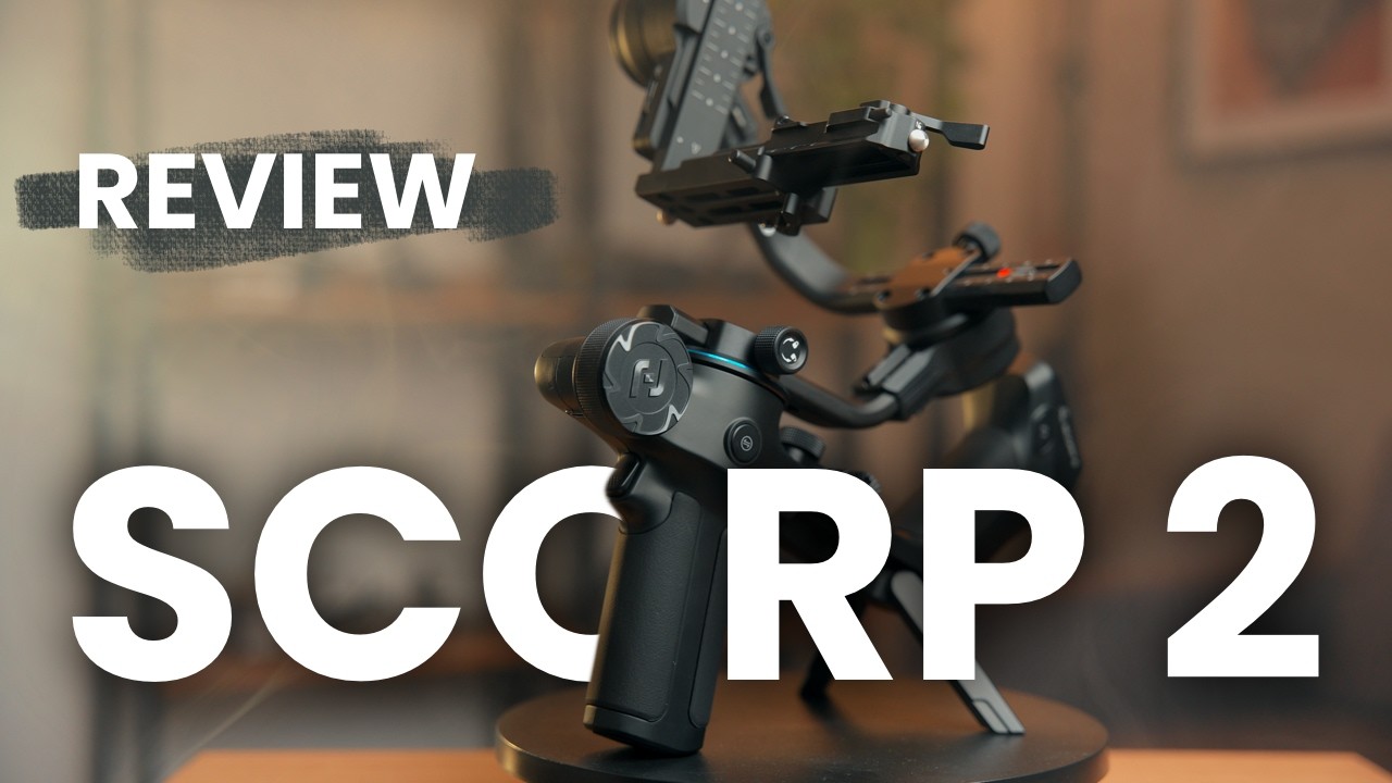 Gimbal SCORP 2 para câmeras pesadas vale a pena? - Review