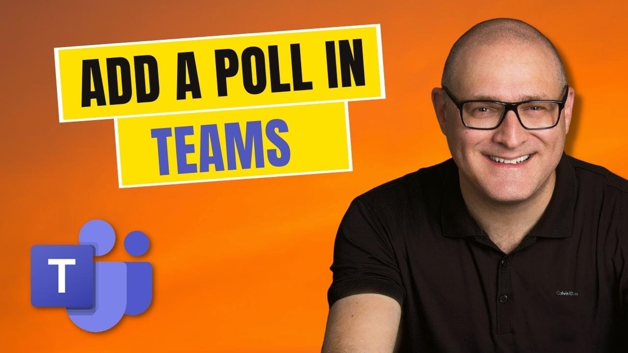 How to add a poll in Teams