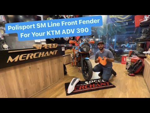 Polisport SM Line Front Fender For Your KTM ADVANTURE 390 || SPEED MERCHANT