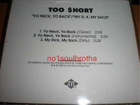 Too Short "Yo Neck, Yo Back" (Clean Version)