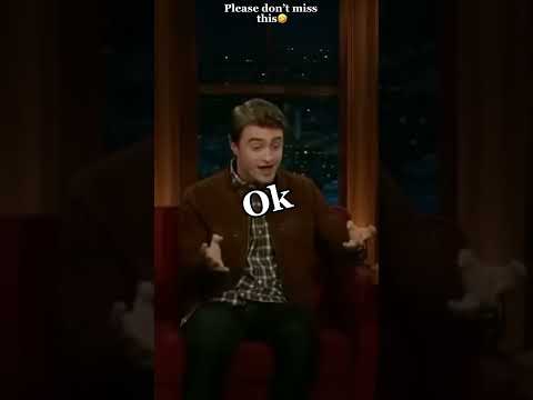 Daniel Radcliffe wants to do it now😂 #shorts #danielradcliffe #craigferguson