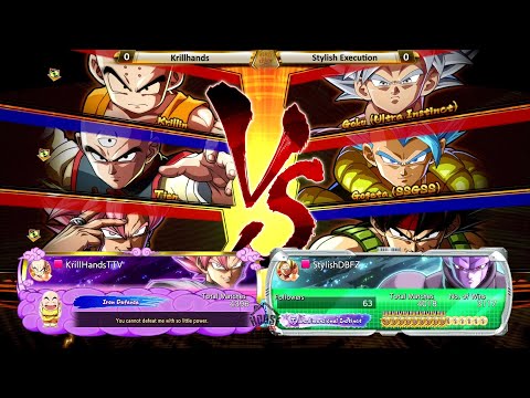 PS4 DBFZ - COM 35 - KrillHands vs Stylish Execution