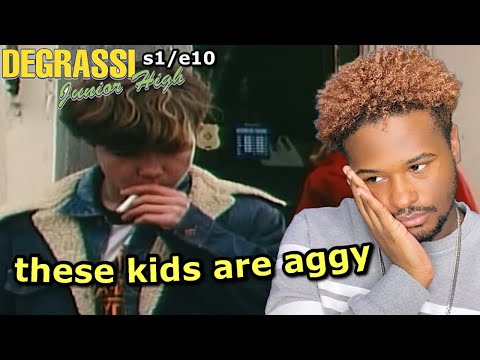 CAITLIN ENDED THE RAP GIRLS | watching degrassi junior high: s1/e10!