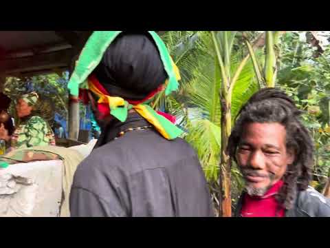 Nyahbinghi Ises in Portland Jamaica March 2023 Mama Fayah and Family