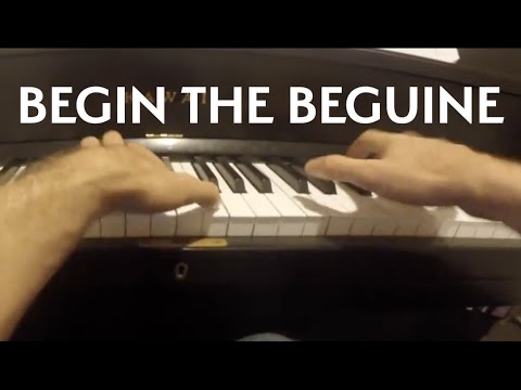 Begin the Beguine (Cole Porter) - GREAT piano cover by Cy Walter