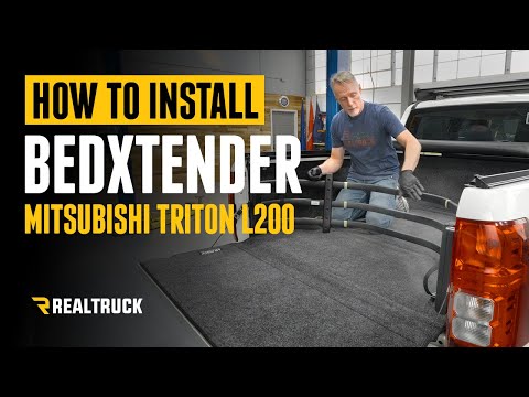 How to Install AMP Research BedXTender HD on a Mitsubishi Triton L200