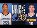 GRIZZLIES at NUGGETS | FULL GAME HIGHLIGHTS | December 28, 2023