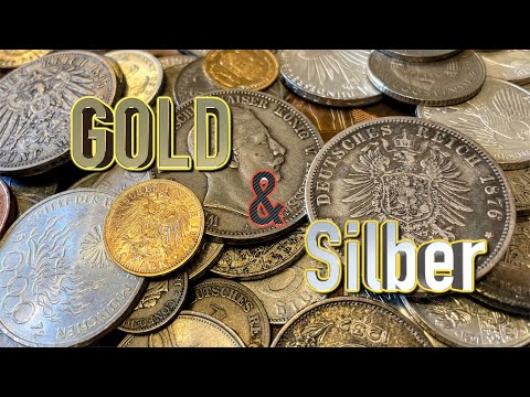 Wertvolle Gold & Silber Münzen Sammlung (der Traum aller Schatzsucher) - Numismatik, Gebrüder Lange