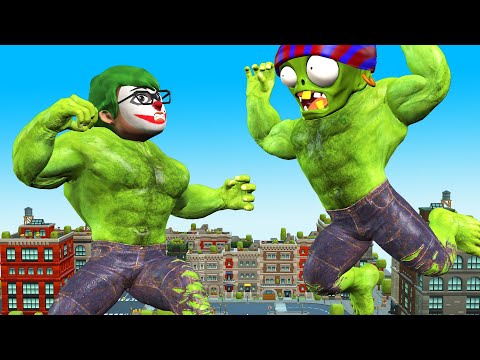 Boy Nick Strong Become Nickhulk Boxing Win Couple Zombie - Scary Teacher 3D Funny Animation