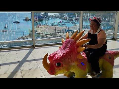 Mall arauco san antonio triceratops de cargando chile valparaiso