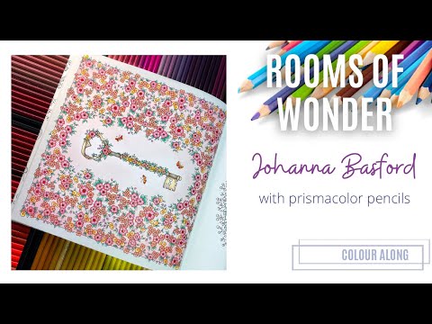 Colour Along | Rooms of Wonder by Johanna Basford