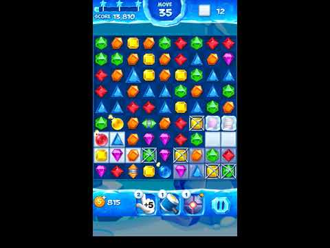 Jewel Pop Mania:Match 3 Puzzle Level 39 ( Jewel Ice Episode ) - Walkthrough ( No Booster )