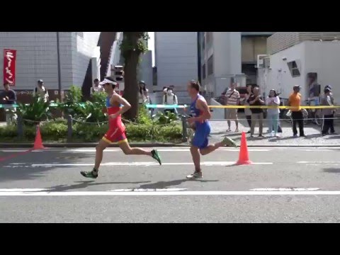 2016 ITU World Triathlon Yokohama - Elite Men's Run No.1, No.35 Slow