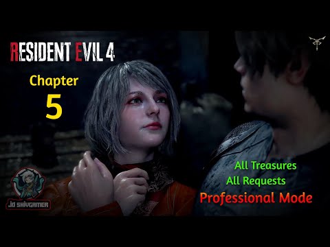 Resident Evil 4 Remake | Professional | Chapter 5 : Luis Serra, Minotaur Fight | PC Gameplay | 60FPS