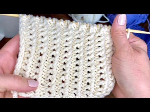 Beginner-Friendly Rib Lace Stitch Tutorial!