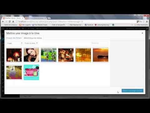 Tutoriel Wordpress 14 Image à la une